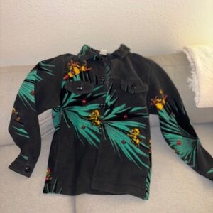 Nike king LeBron Sherpa jacket shirt sz L